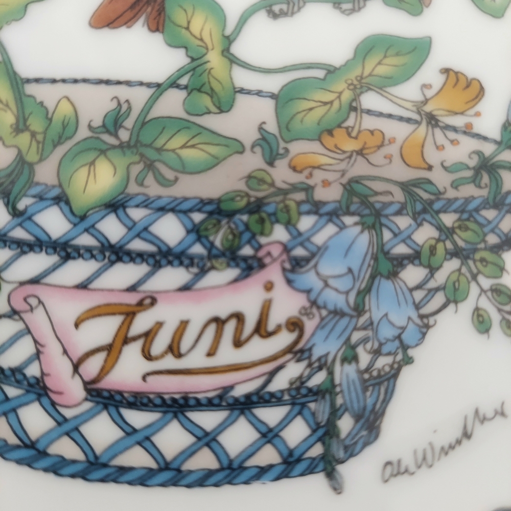 Hutschenreuther Nightingale Month Of June Decorative Plate - Picture 5 of 6